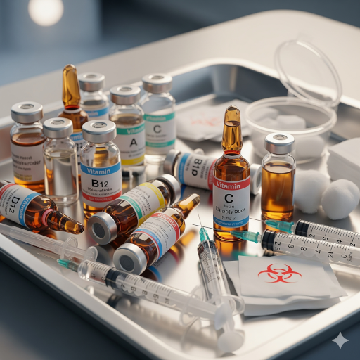 vials and syringes